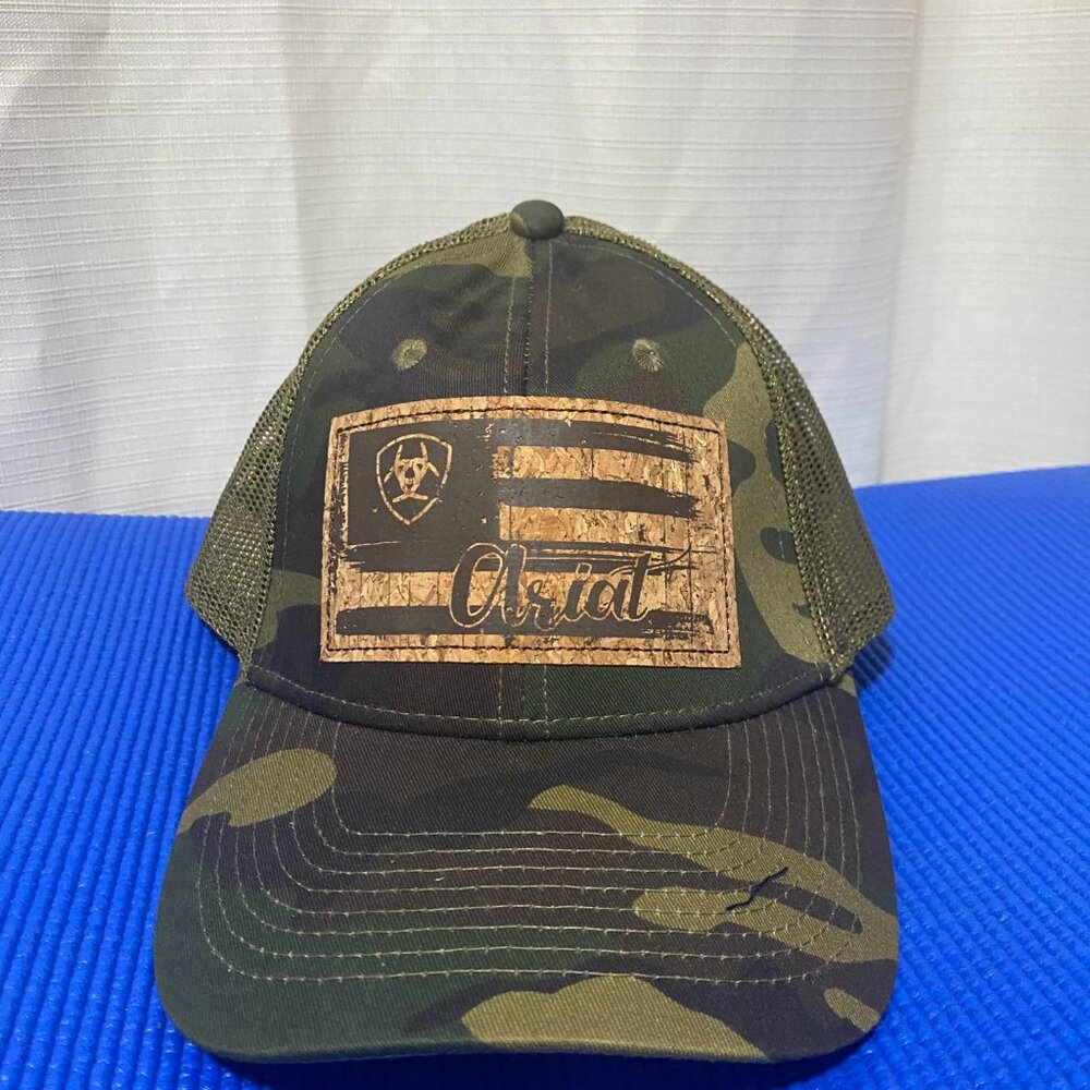 Ariat 04 Women's Flag Patch Cap - image 5